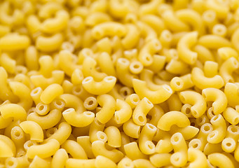 Image showing Dry macaroni pasta