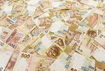 Image showing Five Hundred Hong kong Dollar