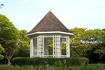 Image showing Park gazebo