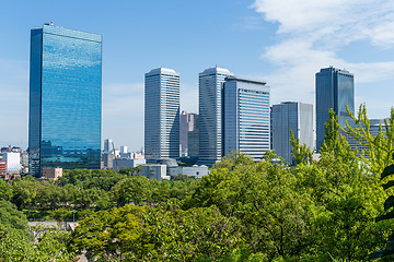 Image showing Osaka city at day time