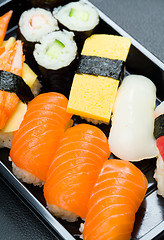 Image showing Sushi take away