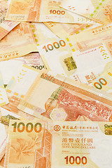 Image showing Thousand Hong Kong dollar