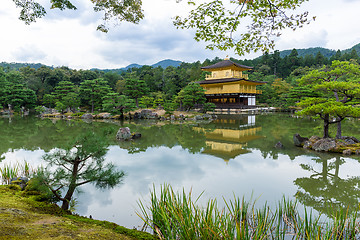 Image showing Golden Pavilion in Kyoto - Japan