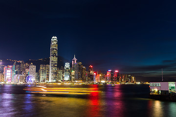 Image showing Hong Kong at Night