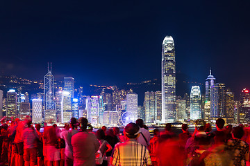 Image showing Group of tourist in Hong Kong