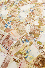 Image showing Hong Kong banknote, five hundred dollar