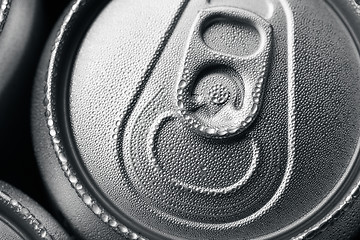 Image showing Aluminium can with drink