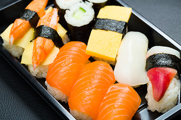 Image showing Sushi box