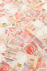 Image showing Hundred Hong Kong Dollar currency