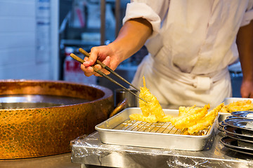 Image showing Fried Food, Japanese tempura