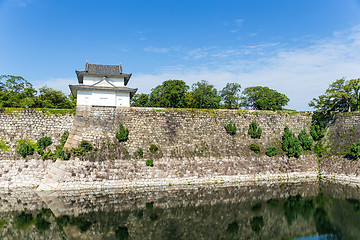 Image showing Turret of the osaka castle