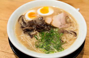 Image showing Delicious Japanese Ramen noodle