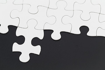 Image showing Puzzle on black background