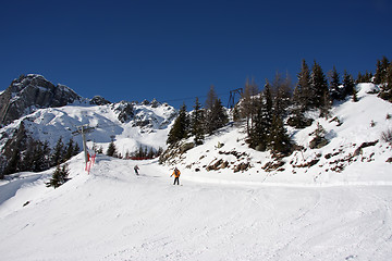 Image showing Ski slope