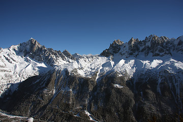 Image showing Chamonix mountains