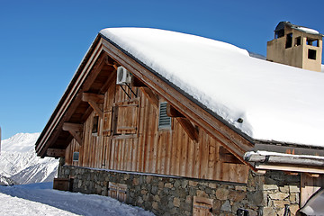 Image showing Alpine cabin