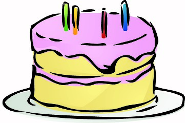 Image showing Birthday cake illustration