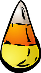 Image showing Candy corn