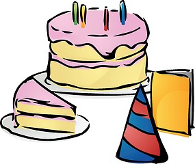 Image showing Birthday party