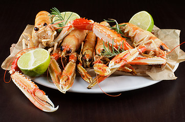 Image showing Langoustines