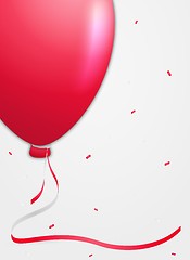 Image showing red balloon