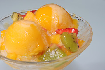 Image showing Shaved ice dessert