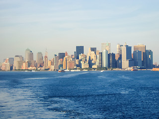 Image showing Manhattan viewed from Upper Bay