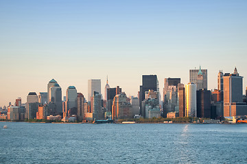 Image showing Financial District skyscrapers