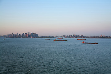 Image showing Tugboats in Upper New York Bay