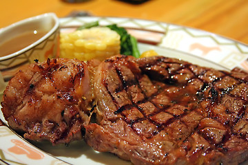 Image showing Thick steak