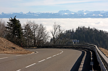 Image showing Mountain road