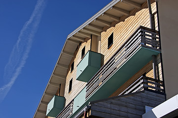 Image showing Alpine cabin