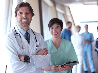 Image showing group of medical staff at hospital