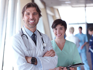 Image showing group of medical staff at hospital