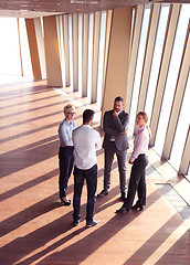 Image showing business people group standing together