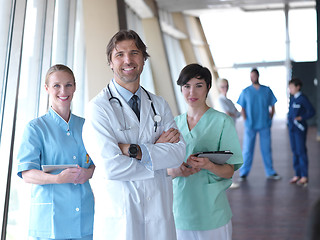 Image showing group of medical staff at hospital