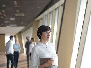 Image showing business people group standing together