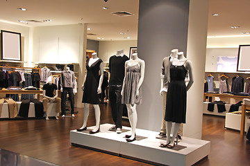 Image showing Fashion retail