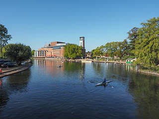 Image showing River Avon in Stratford upon Avon