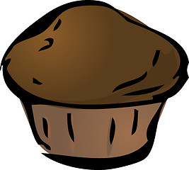 Image showing Cupcake illustration