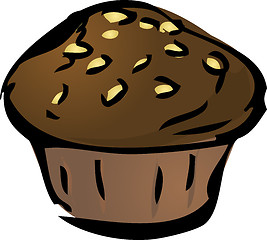 Image showing Cupcake illustration