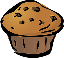 Image showing Cupcake illustration