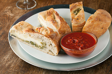 Image showing Stuffed Broccoli Bread