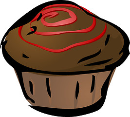 Image showing Cupcake illustration