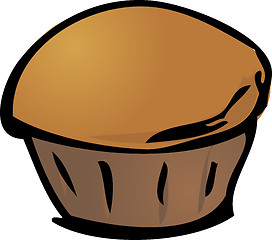 Image showing Cupcake illustration