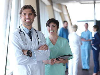 Image showing group of medical staff at hospital