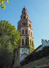 Image showing Moncanino Tower in San Mauro