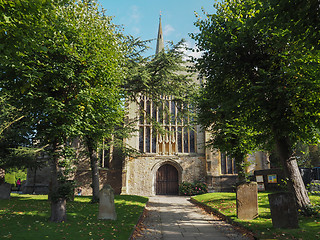 Image showing Holy Trinity church in Stratford upon Avon