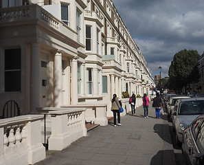 Image showing Terraced Houses in London