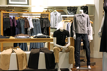 Image showing Fashion retail